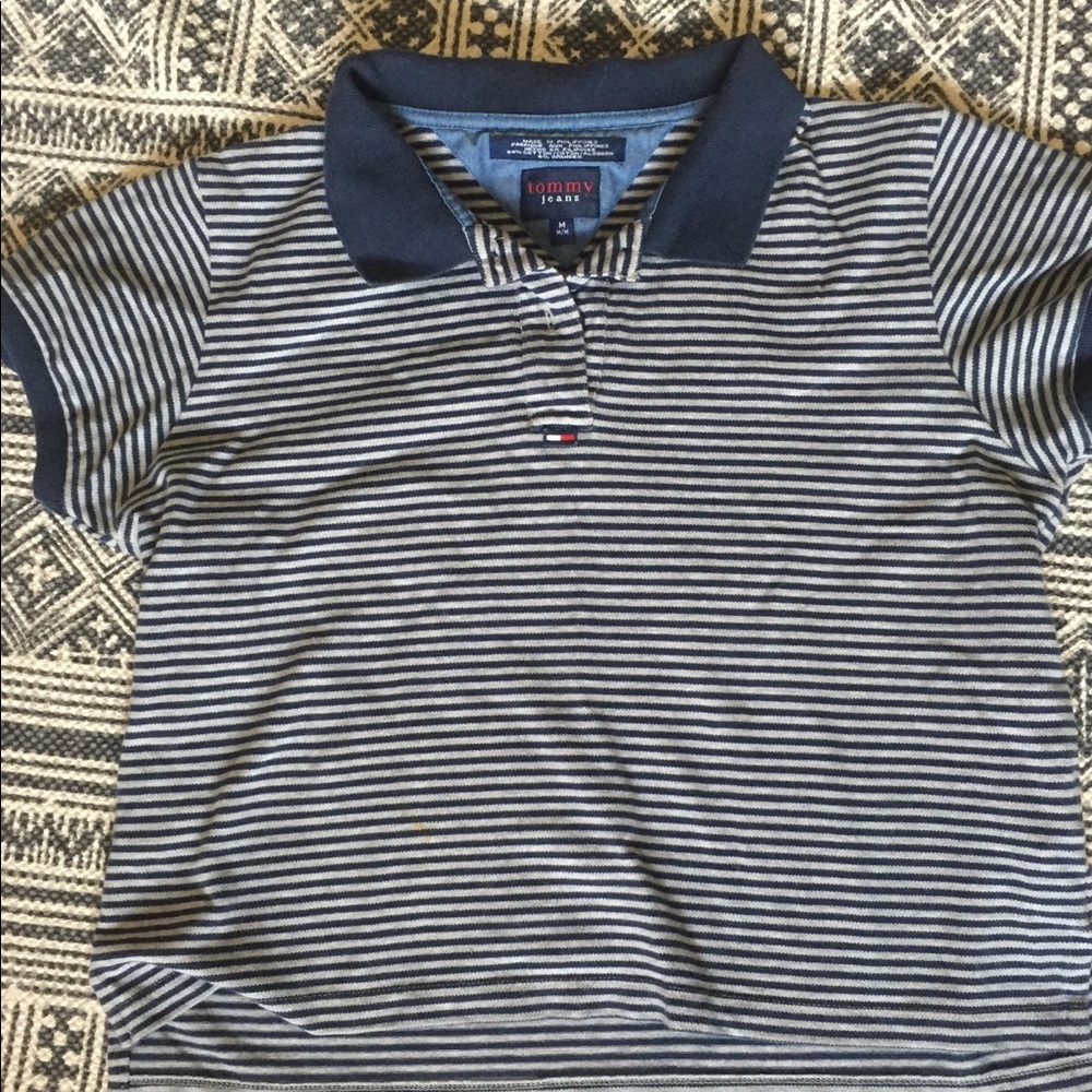 Vintage Tommy Hilfiger cropped polo